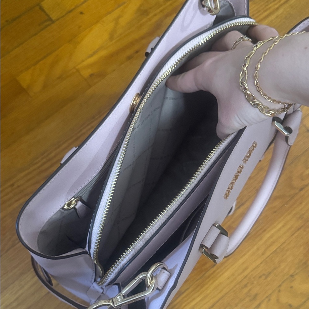 Michael Kors Light Pink Satchel Bag - Picture 5 of 6